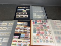 Stamp Albums - Railways x 3 (A-Z)