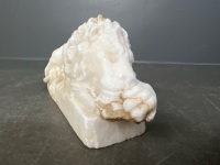 Marble Lion Figurine - Damaged - 2