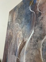 Large Original Nudes Board Painting by Bruce Stewart - Australian Banknote Designer/Artist - 3