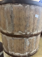 Antique Timber Sake Bucket - 3