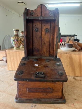 Rustic Vintage Church Donation Box