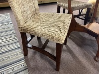 3 x Cane Dining Chairs - 3