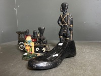 Mixed Lot of Cast Iron Doorstops - 3