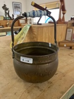 Possibly Brass Ash Vessel