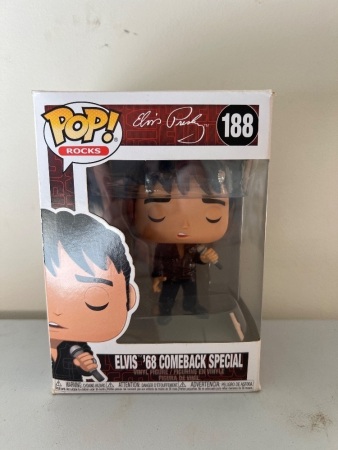 Elvis '68 Comeback Special POP! Vinyl Figure - No. #188