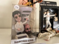 1993 Elvis 'Teen Idol' Doll with Original Wackel-Elvis Car Decorators - 3