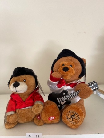 Animated and Singing Collectable Plush Toys with Tags