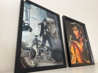 2 x Interlaced Images Framed Portraits of Elvis Presley - 3
