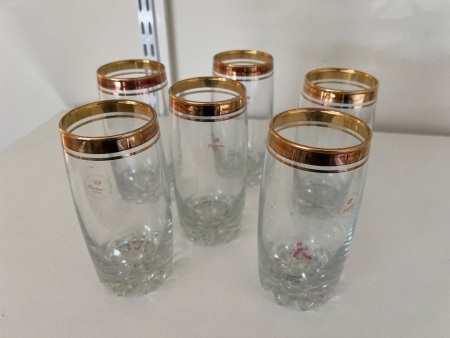 Set of 6 Pasabahce Drinking Glasses