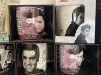 Lot of Elvis Presley Unopened Mugs - 2