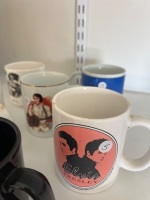 Lot of Elvis Presley Mugs - 3