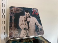 3 x Sets of 1993 Elvis Presley Trading Cards in Tin, Playing Cards and Decorative Tin - 4