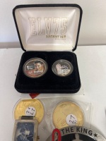 Mixed Lot of Elvis Presley Decor/Fasion - 4