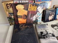 Large Lot of Elvis Presley Biographies, Books and Magazines - 2