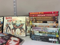 Large Lot of Elvis Presley DVD's - 3