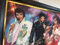 Framed Elvis Presley "Elvis: Light of a Legend" Print with Certificate of Authenticity - 2