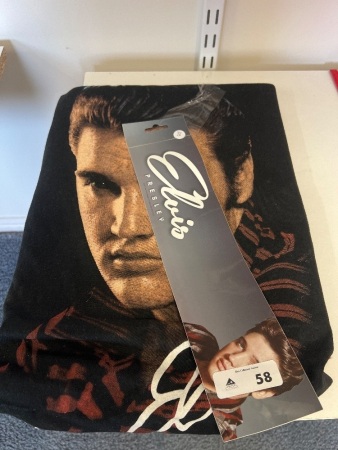 Black Elvis Presley T-Shirt Size L - Never Worn