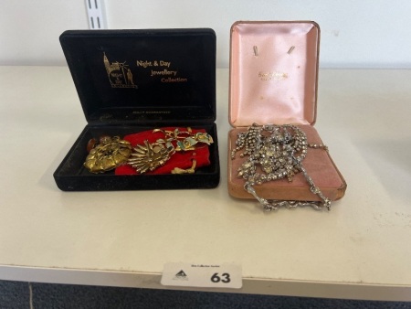 2 x Sets of Costume Jewellery