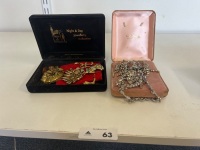 2 x Sets of Costume Jewellery