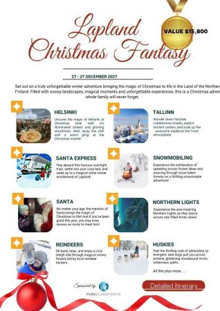 Lapland Christmas Fantasy 2027 | 17-27 December 2027