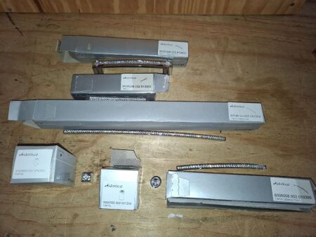 Box Lot of Swarovski Crystal Handles and Knobs