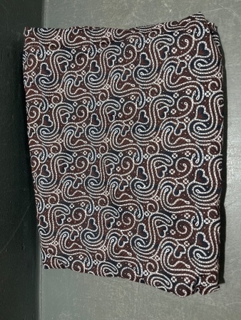 Vintage 1960s Indonesian "Soga Genes" Batik Cloth