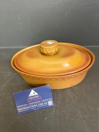 AUS Stoneware Casserole Dish by Diana - Nedertiti Pattern