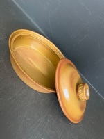 AUS Stoneware Casserole Dish by Diana - Nedertiti Pattern - 2