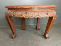 Chinese Style Carved Stool - 5