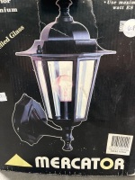 Tilbury Glass Panelled Outdoor Light in Lantern Form - 3