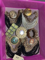 Large Tray of Highly Collectable "Kigu" Jewellery and others