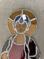Buddha Stained Glass Suncatcher - 3
