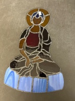 Buddha Stained Glass Suncatcher - 4