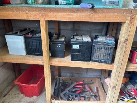 5 batteries