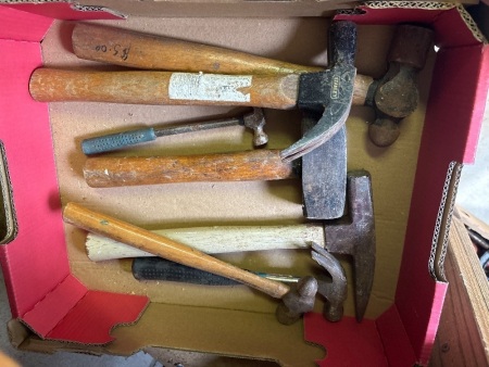 Box of hammers