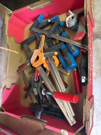 Box of clamps