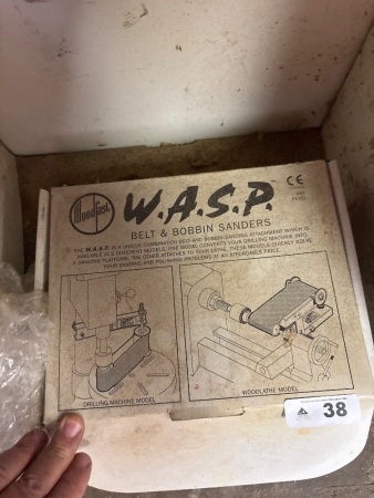 Wasp belt and bobbin sander