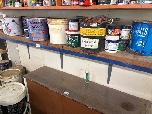 Household paint tins