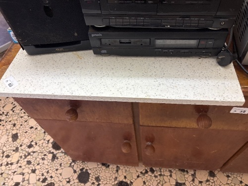 Composite stone top