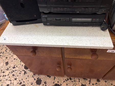Composite stone top