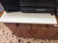 Composite stone top