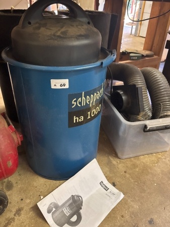 Sheppach ha 1000 dust extractor