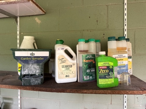 Assorted pesticides, herbicide etc