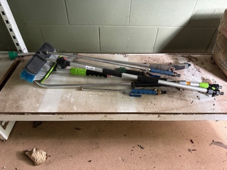 Assorted washing attachments