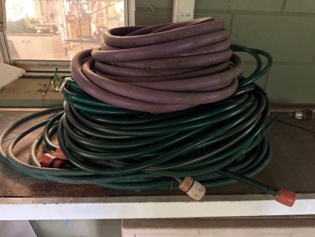 Assorted garden hose