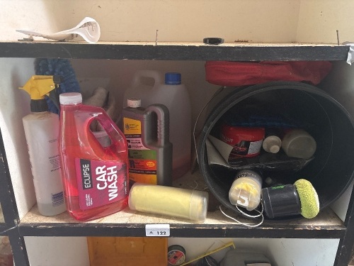 Car care shelf lot
