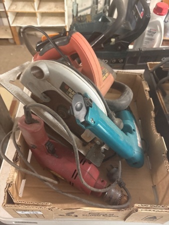 Box lot power tools