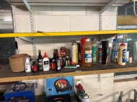 Shelf lot of mostly consumables