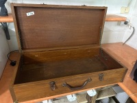 Handmade wooden storage box