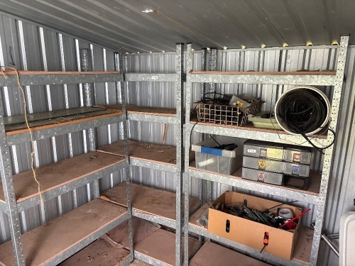 3 x Gal shelving